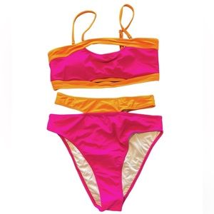 Nwt high waist swimsuit